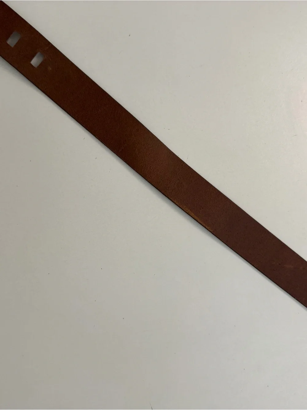 Banana Republic Belt Leather Metal Buckle Square Classic Brown Camel Gold